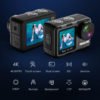 Keelead K80 4K 60FPS 20MP 2.0 Touch LCD EIS Dual Screen WiFi Webcam Waterproof Helmet Sports Video Cam K80 Action camera